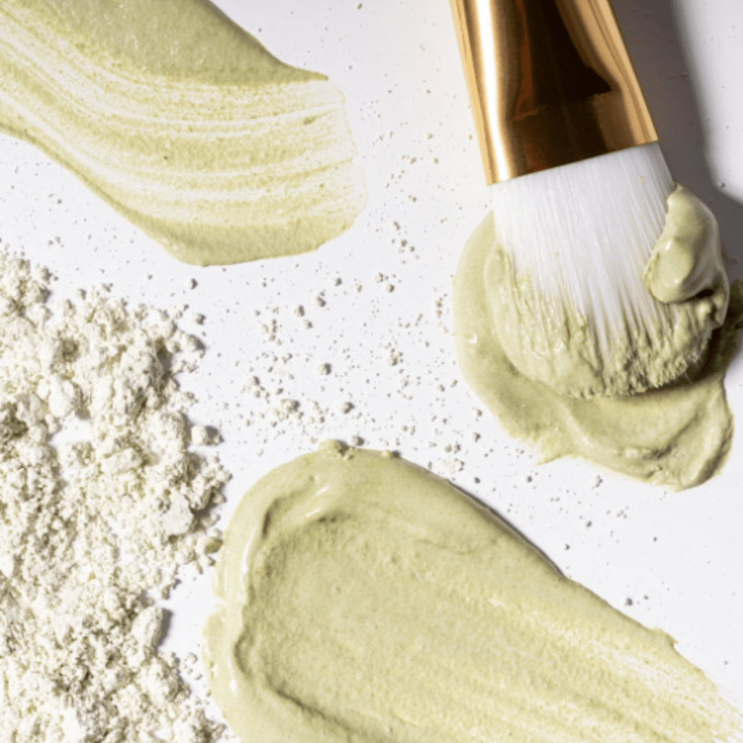Matcha Clay Mask & Brush Duo | Nina Bailey