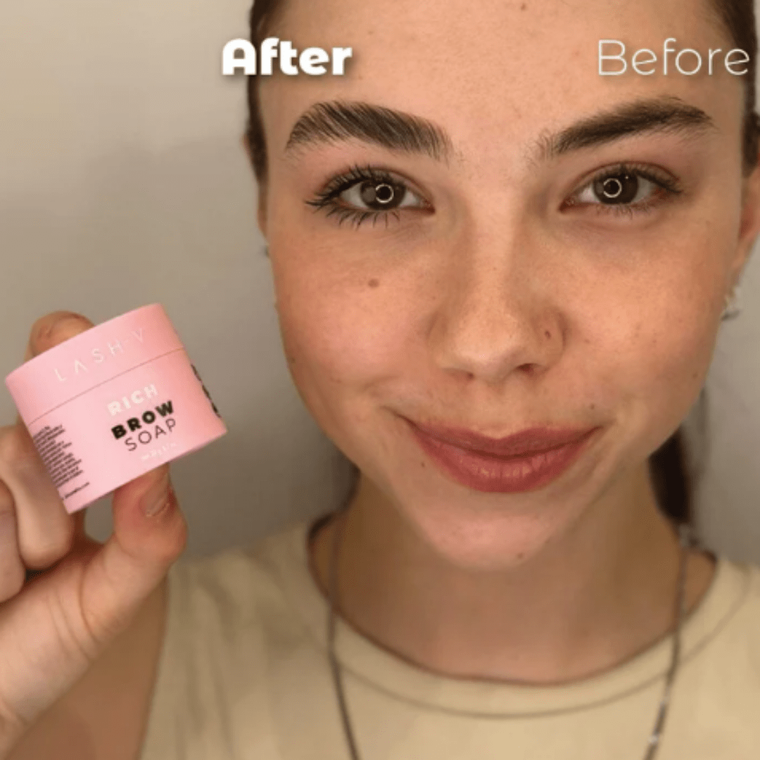 Eyebrow Scrub & Rich Brow Soap Duo Set | Lash V Australia