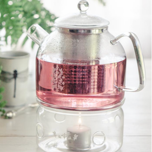 Bestow Tea Pot & Warmer set