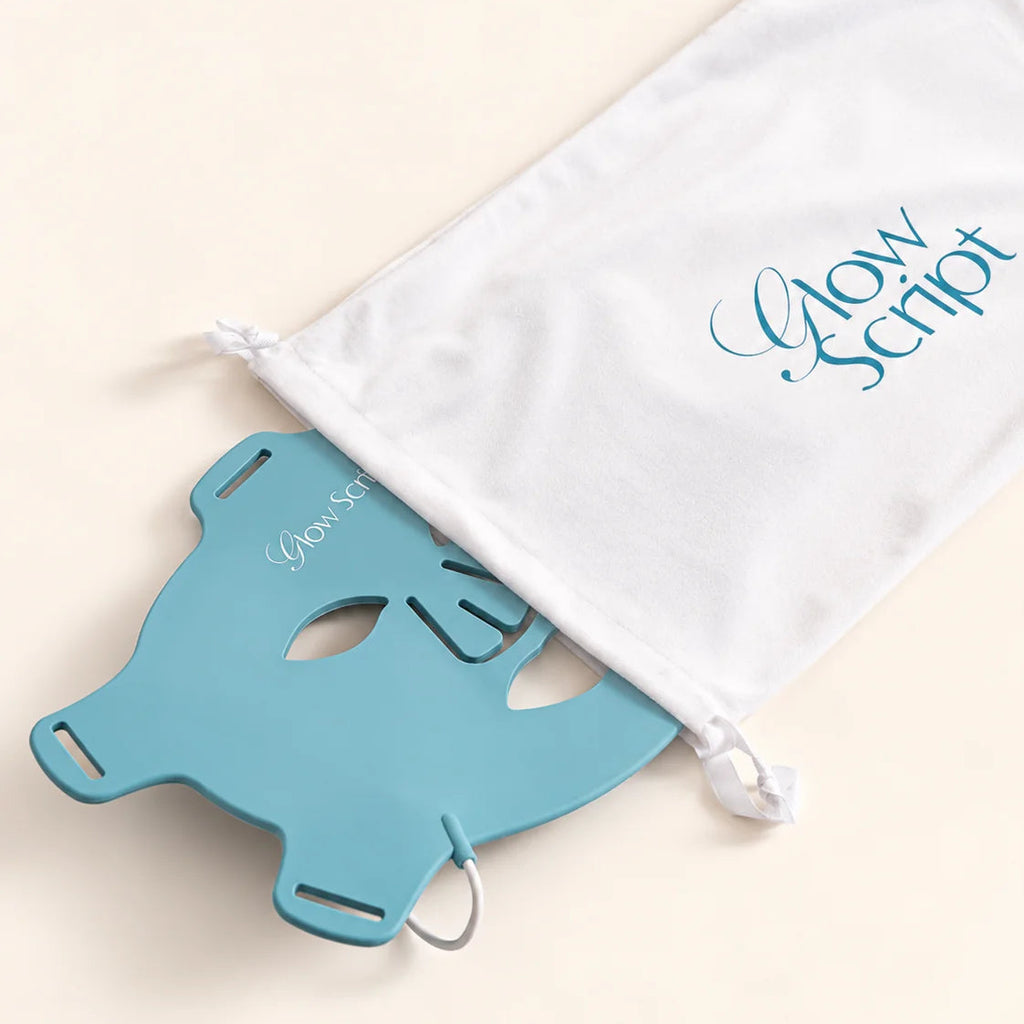 Glow Script LED Face and Neck Mask