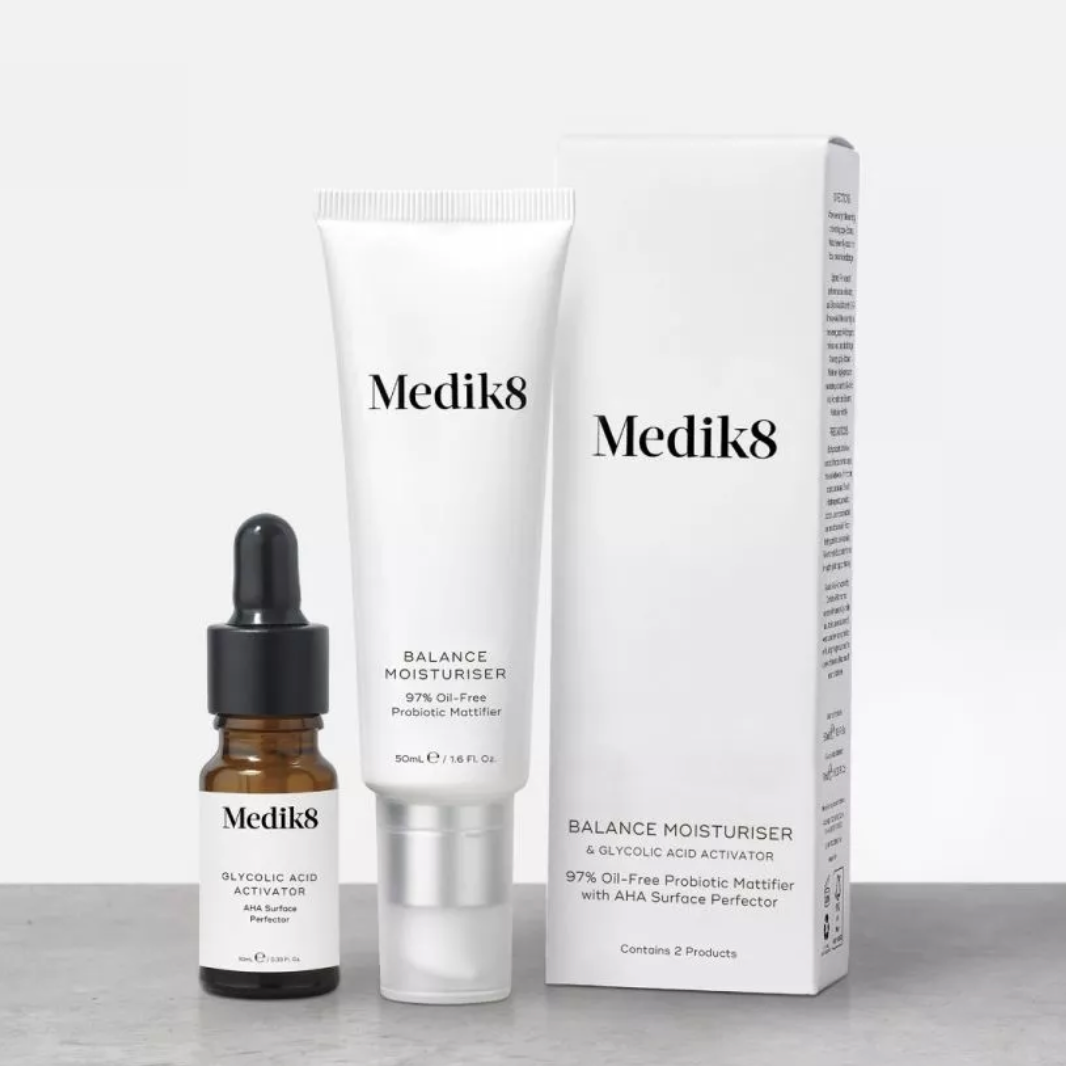 Medik8 Balance Moisturiser™ & Glycolic Acid Activator™