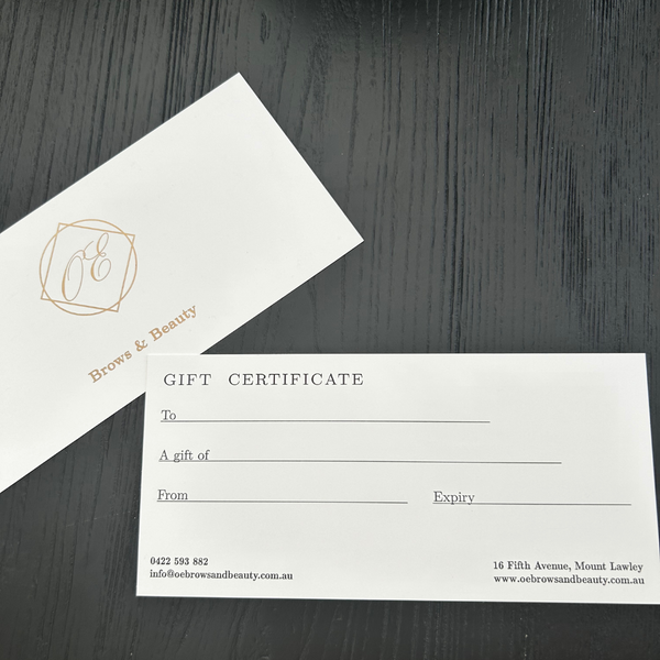 OE Brows & Beauty Gift Voucher